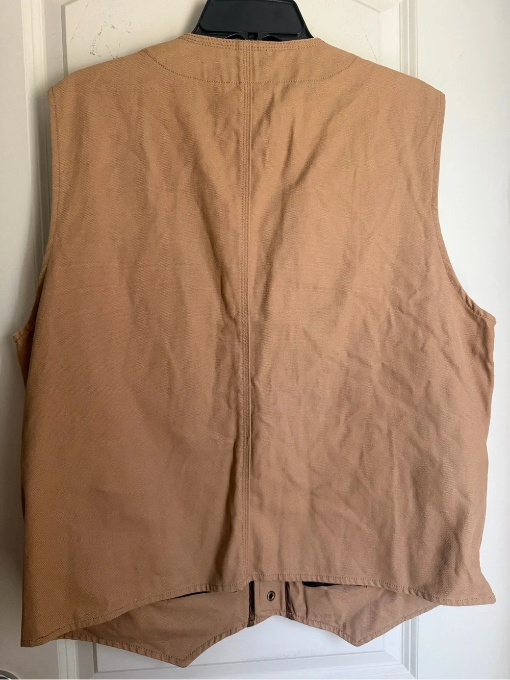 Wyoming Trader Mens Concealed Carry Texas Canvas Vest L rodeo barncore outdoors